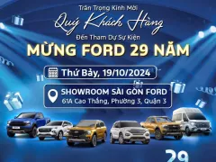 Lễ hội quà tặng “Mừng Ford 29 Năm