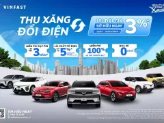 Thu xăng - Đổi điện: Cơ hội chuyển từ xe xăng sang xe điện với siêu ưu đãi ⚡