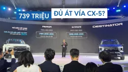 'Bom tấn' Mitsubishi Destinator chính thức ra mắt Việt Nam, 2 phiên bản, giá từ 739 triệu đồng