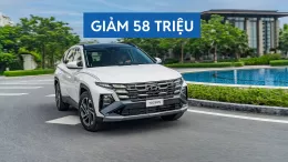 Ưu đãi xe Hyundai Tucson tháng 12/2025: Giảm 58 triệu đồng, quyết 'khô máu' với tân binh