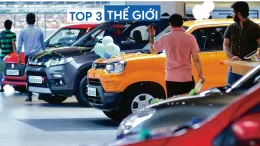 Vượt qua Nhật Bản, Ấn Độ trở thành thị trường ô tô lớn thứ ba toàn cầu