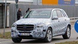 Mercedes-Benz GLE 2019 lộ ảnh chạy thử