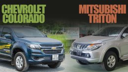 So sánh Chevrolet Colorado 2018 và Mitsubishi Triton 2018: Với 650 triệu, nên mua bán tải nào cho phải?