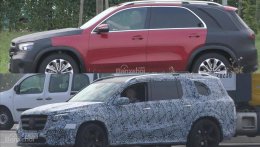 Mercedes GLE và GLS hoàn toàn mới bắt gặp trên đường chạy thử
