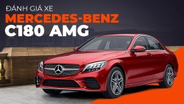 Đánh giá xe Mercedes-Benz C 180 AMG 2021: Phiên bản C300 AMG thu nhỏ
