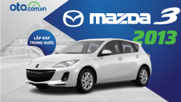 Sau 10 năm lăn bánh, Mazda 3 2013 "bay màu" gần 60% giá trị xe