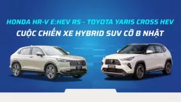 Honda HR-V e:HEV RS - Toyota Yaris Cross HEV: Cuộc chiến xe hybrid SUV cỡ B Nhật Bản