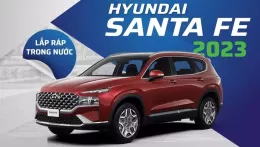 Hyundai Santa Fe 2023 máy dầu cũ: Mẫu xe hiếm hoi đi ngược xu hướng thị trường