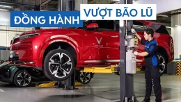 VinFast đồng hành cùng khách hàng vượt qua khó khăn sau mưa lũ