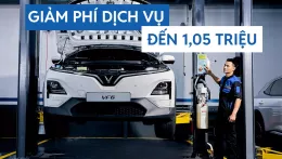 VinFast giảm mạnh chi phí bảo dưỡng tại xưởng vùng ven
