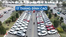 VinFast xác lập kỷ lục 17 tháng liên tiếp thống trị doanh số thị trường ô tô Việt
