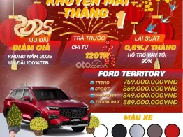 🧧 Ưu đãi đầu năm 2025, GIẢM MẠNH 40tr giá xe, hỗ trợ vay đến 90%, lãi suất thấp