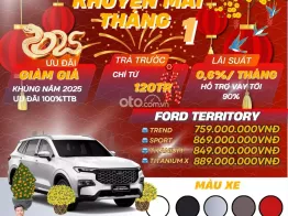 🧧 Ưu đãi đầu năm 2025, GIẢM MẠNH 40tr giá xe, hỗ trợ vay đến 90%, lãi suất thấp