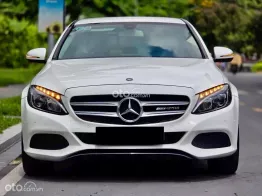 Mercedes-Benz C200 trắng/kem sx2016