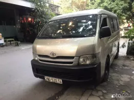 Toyota hiace dầu sx 2009 3 chỗ xe chất máy zin