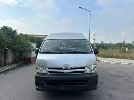 Bán Hiace tải van 5 chỗ sản xuất 2012, máy xăng, xe nhập Nhật nóc cao