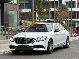 Mercedes S450L 2017 trắng nội thất đen