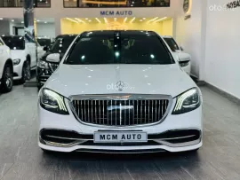 Xe đã up full lên body Maybach, vô lăng S450 siêu đẹp.