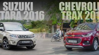 So sánh xe Chevrolet Trax 2017 và Suzuki Vitara 2016: Đại chiến SUV đô thị 800 triệu