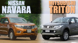 Nissan Navara và Mitsubishi Triton, bán tải nào tốt hơn?
