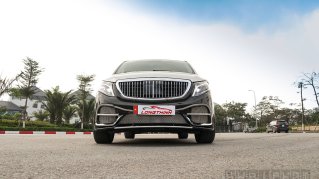 Bộ ảnh chi tiết xe Mercedes-Benz V 250 độ Maybach đầu tiên tại Việt Nam