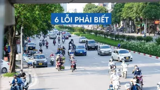 Chính thức áp dụng chế tài xử phạt mới cho 6 nhóm lỗi vi phạm giao thông kể từ 1/3/2026