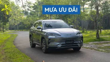 'Mưa' ưu đãi xe BYD tháng 12/2025: Từ giảm phí trước bạ đến quà tặng giá trị lớn