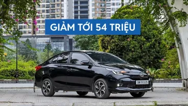 Săn Toyota Vios tháng 12/2025: Miễn 100% phí trước bạ cùng nhiều hỗ trợ tài chính đặc biệt
