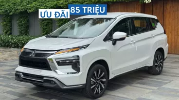 Mitsubishi Xpander nhận ưu đãi đến 85 triệu đồng trong tháng 5