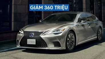 Lexus Việt Nam tiếp tục giảm giá niêm yết xe hybrid, nhiều nhất 360 triệu đồng