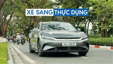 BYD HAN: Khi sedan điện hạng sang được nhìn từ góc độ thực dụng