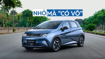 Review BYD Dolphin - chiếc xe điện nhỏ mà 'có võ' giữa lòng đô thị
