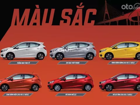 Các tùy chọn màu sắc xe Honda Brio Các tùy chọn màu sắc xe Honda Brio.