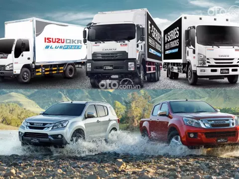 Giới thiệu hãng xe Isuzu.