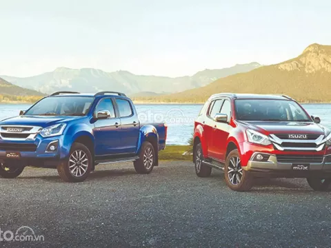 Giá xe Isuzu cũ mới.