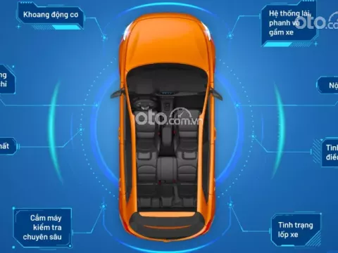 Mọi chiếc xe cũ tại Oto.com.vn đều được miễn phí kiểm định theo chương trình OTOcheck 1