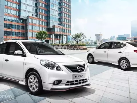 Ngoại hình Nissan Sunny mới.