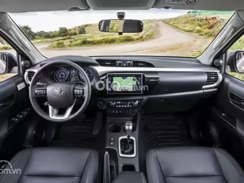 Khoang nội thất hiện đại của Toyota Hilux 2019 Khoang nội thất hiện đại của Toyota Hilux 2019 1