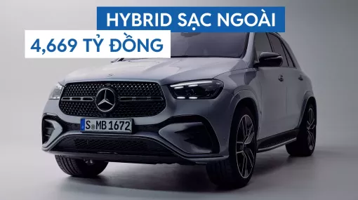 GLE 400 e 4Matic 4,669 tỷ đồng - xe hybrid sạc ngoài đầu tiên của Mercedes Việt Nam