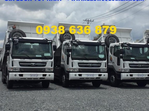 Bán xe ben 15 tấn Daewoo nhập khẩu nguyên chiếc Hàn Quốc - Giá tốt - Nhiều khuyến mãi - Xe giao ngay
