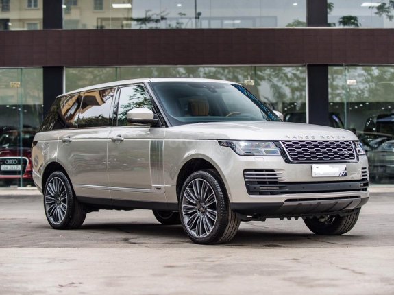 TF1 Auto đang chào bán Land Rover Range Rover Autobiography LWB 3.0, 2021 màu vàng cát, nội thất nâu