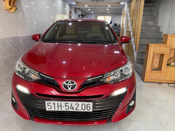 Bán Toyota Vios G năm sản xuất 2019, màu đỏ số tự động