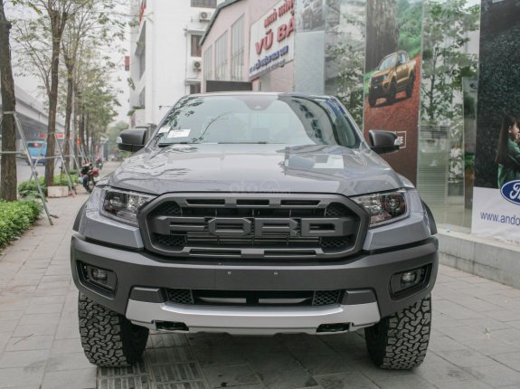 Bán Ford Ranger Raptor 2021, màu xám, nhập khẩu chính hãng