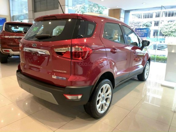 Ford Hưng Yên bán Ford EcoSport 2021, hỗ trợ LS ưu đãi tốt, full option, màu trắng