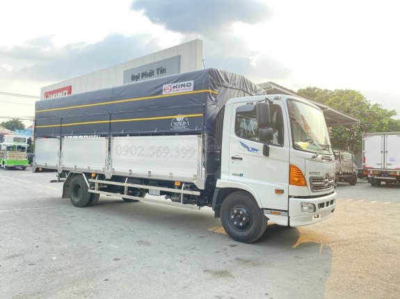 Xe tải Hino 6.5 tấn | Hino 6T5 thùng mui bạt
