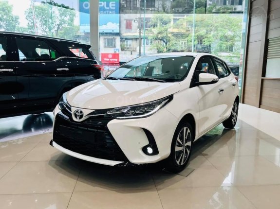 Toyota Yaris 1.5G 2022 - Xe giao ngay, giá cực tốt trong tháng 6, chỉ 90tr nhận xe, ra biển đẹp, sẵn xe giao ngay