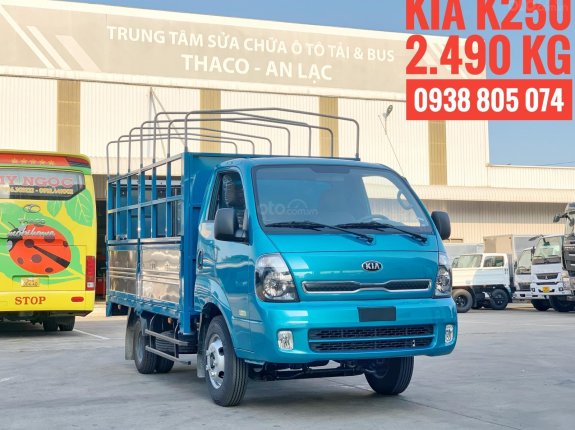Xe tải Kia K250 Euro 4 - Động cơ Hyundai - Tải trọng 2.4 tấn - thay thế K3000S và K165