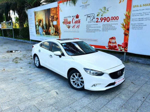 Bán xe Mazda 6 2015, màu trắng, 578 triệu