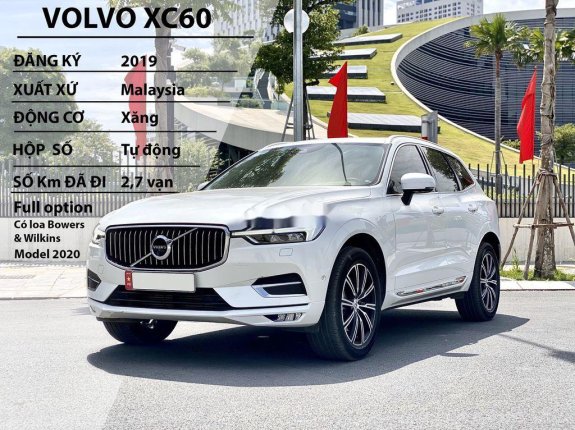 Cần bán Volvo XC60 sản xuất năm 2019, màu trắng, xe nhập