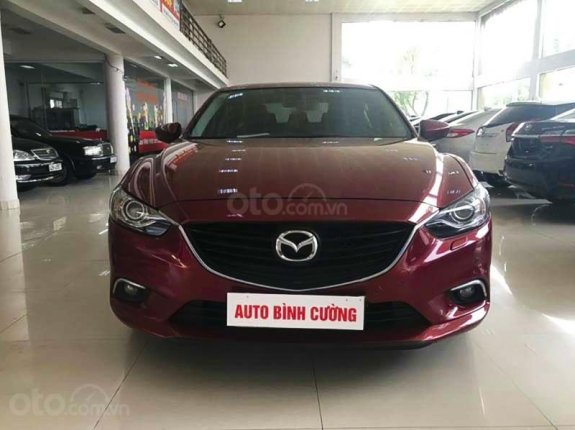 Cần bán xe Mazda 6 AT năm sản xuất 2016, màu đỏ còn mới, giá tốt